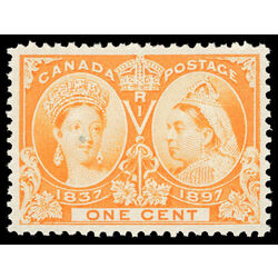 canada stamp 51 queen victoria diamond jubilee 1 1897 M VFNH 037