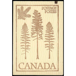 canada stamp bk booklets bk77 floral definitives 1977 M VFNH 001