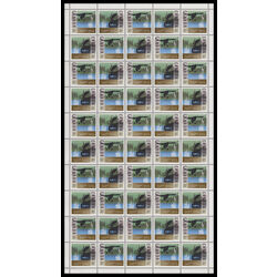 canada stamp 1205a wildlife conservation 1988 M PANE BL 003