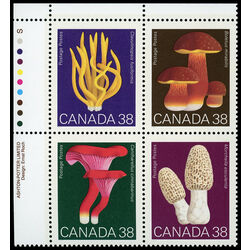 canada stamp 1248a mushrooms 1989 PB UL