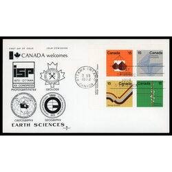 canada stamp 585a earth sciences 1972 FDC UL 008