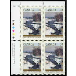 canada stamp 1256 bend in gosselin river arthabaska 38 1989 PB UL