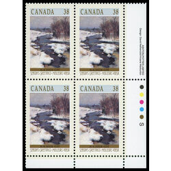 canada stamp 1256 bend in gosselin river arthabaska 38 1989 PB LR