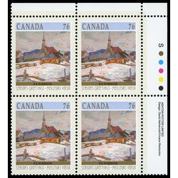 canada stamp 1258 ste agnes near la malbaie qc 76 1989 PB UR