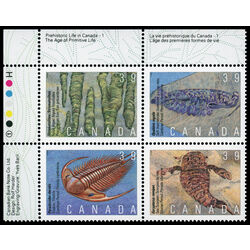 canada stamp 1282a prehistoric life in canada 1 1990 PB UL