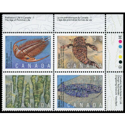 canada stamp 1282a prehistoric life in canada 1 1990 PB UR