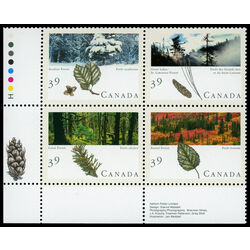 canada stamp 1286a majestic forests of canada 1990 PB LL