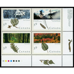 canada stamp 1286a majestic forests of canada 1990 PB LR