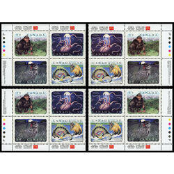 canada stamp 1292a canadian folklore 1 1990 PB SET