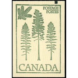 canada stamp bk booklets bk78 floral definitives 1978 M VFNH 001