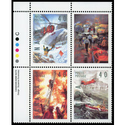 canada stamp 1333a dangerous occupations 1991 PB UL