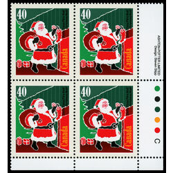 canada stamp 1339 santa claus 40 1991 PB LR