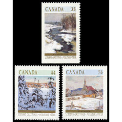 canada stamp 1256b 8as christmas winter landscapes 1989