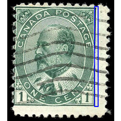 canada stamp 89 edward vii 1 1903 U VG 005