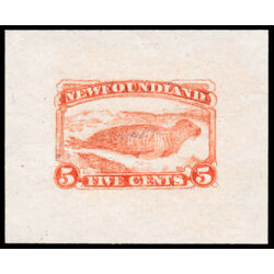 newfoundland stamp 53 harp seal 5 1880 M 003