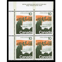 canada stamp 594ix forest 10 1974 PB UL %232