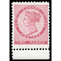 prince edward island stamp 5f queen victoria 2d 1862 M VFNH 004