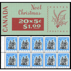 canada stamp bk booklets bk72 eskimo family 1 1968 A