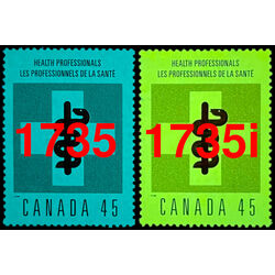 canada stamp 1735i health professionals 45 1998 M PANE