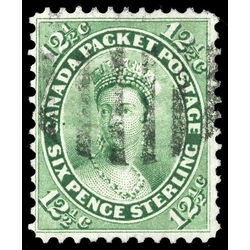 canada stamp 18 queen victoria 12 1859 U F VF 053