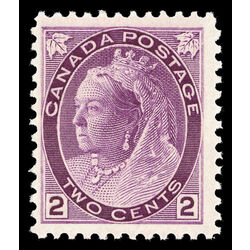 canada stamp 76 queen victoria 2 1898 M VFNH 018