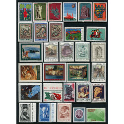 62 italy mint stamps