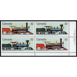 canada stamp 1037a canadian locomotives 1860 1905 2 1984 PB LR