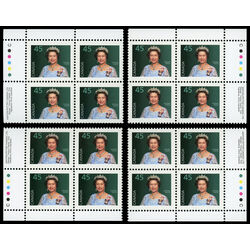 canada stamp 1360viii queen elizabeth ii 45 1995 PB SET