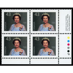 canada stamp 1358 queen elizabeth ii 43 1992 PB LR