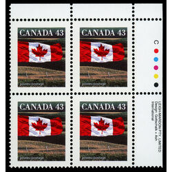 canada stamp 1359c flag over field 43 1994 PB UR