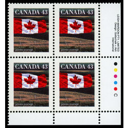 canada stamp 1359c flag over field 43 1994 PB LR