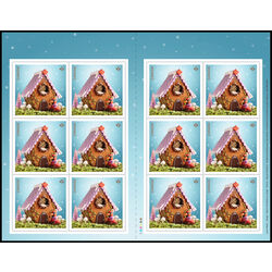 canada stamp 3468a holiday gingerbread houses 2024