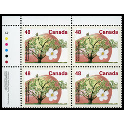 canada stamp 1363 mcintosh apple 48 1991 PB UL