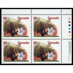 canada stamp 1365i snow apple 50 1995 PB UR