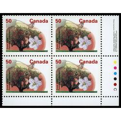 canada stamp 1365i snow apple 50 1995 PB LR