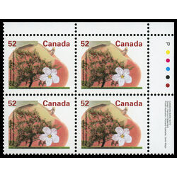 canada stamp 1366 gravenstein apple 52 1995 PB UR