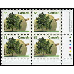 canada stamp 1367 black walnut 65 1991 PB LR