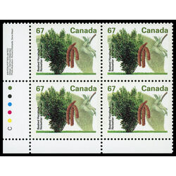 canada stamp 1368 beaked hazelnut 67 1992 PB LL