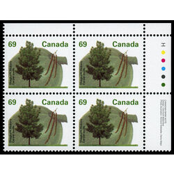 canada stamp 1369 shagbark hickory 69 1994 PB UR