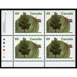 canada stamp 1369 shagbark hickory 69 1994 PB LL