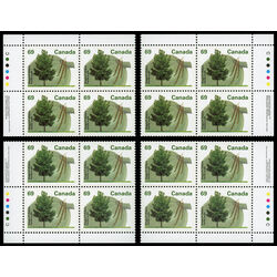 canada stamp 1369i shagbark hickory 69 1995 PB SET