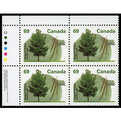 canada stamp 1369i shagbark hickory 69 1995 PB UL