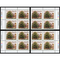 canada stamp 1370i american chestnut 71 1995 PB SET