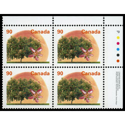 canada stamp 1374 elberta peach 90 1995 PB UR