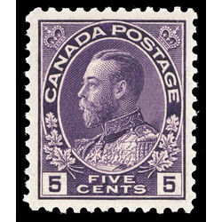 canada stamp 112 king george v 5 1922 M XFNH 012