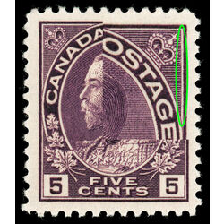 canada stamp 112c king george v 5 1925