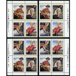 canada stamp 1435a canadian folklore 3 1992 PB SET