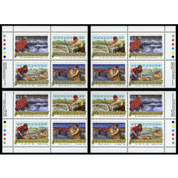 canada stamp 1494a canadian folklore 4 1993 PB SET