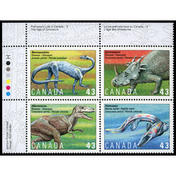 canada stamp 1498a prehistoric life in canada 3 1993 PB UL