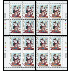 canada stamp 1501 father christmas from australia 86 1993 PB SET